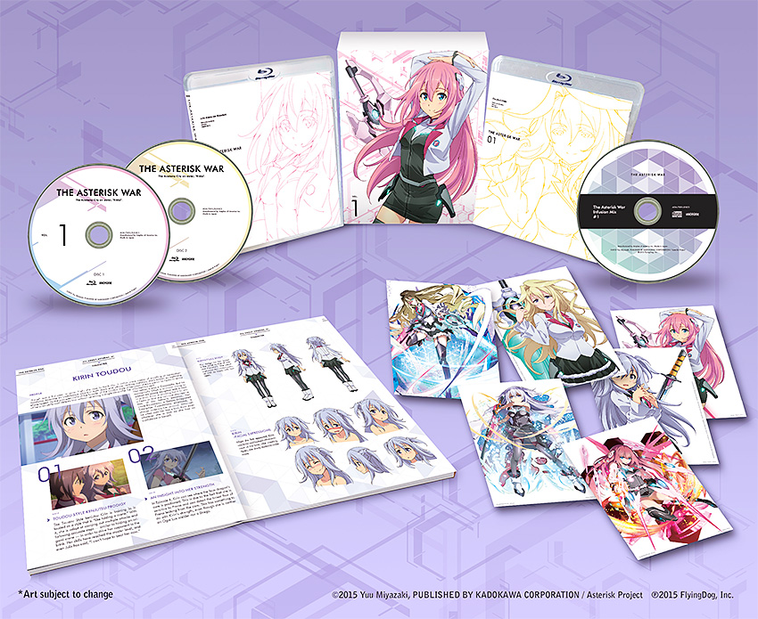 The Asterisk War English Dub and Product Announcement 