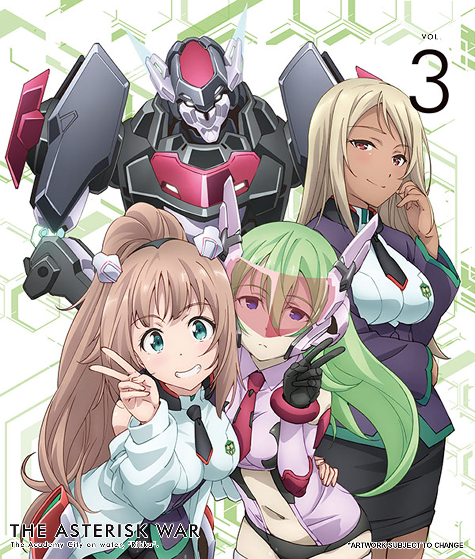 Vol.3 [Limited Edition] - Blu-ray | THE ASTERISK WAR Official Website