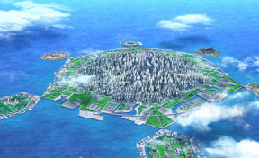 Background Art of Rikka - The Academy City on the Water