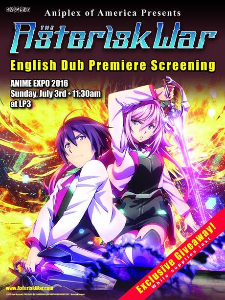 Crunchyroll emitirá The Asterisk War en Latinoamérica – ANMTV